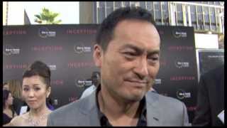 Ken Watanabe quotInceptionquot Interview [upl. by Nyrhtak]