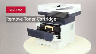 Xerox® VersaLink® B415 Multifunction Printer How to Replace a Toner Cartridge [upl. by Malti]