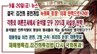 김건희 공천개입 정황 드러난 녹취록 등장 이젠 탄핵이 현실화 채해병 김건희 특검법 국회에서 다시 통과 대통령실 이전 비리 관련 2명 구속 [upl. by Iveksarap]