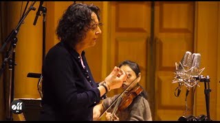 Nathalie Stutzmann  Recording Bach aria quotErbarme dichquot [upl. by Sosthena]