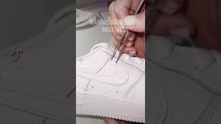 Decorando Zapatillas NIKE con Pedrería Strass  Tutorial Fácil y Rápido [upl. by Ilrebma]