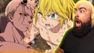 MELIODAS VS HENDRICKSON  Seven Deadly Sins Episode 24 Reaction [upl. by Burrow]