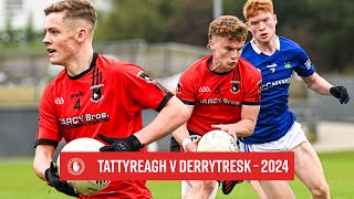 Tattyreagh v Derrytresk  Highlights  Junior Championship 2024 [upl. by Bernete311]