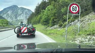 Tirol Austria  Dikat to Pertisau am Achensee driving [upl. by Asenad]