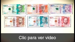 5 pasos para reconocer los nuevos billetes [upl. by Asalocin]