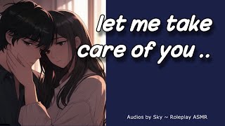 ASMR girlfriend comforts you as you cry lovingsoft voicekind words [upl. by Hunsinger852]