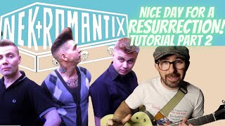 How to play Nekromantix  Nice Day for A Resurrection Guitar Tutorial Part 2  Psychobilly Lesson [upl. by Nnylorac]