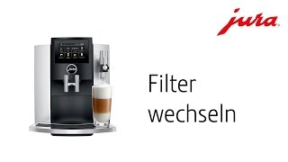 JURA S8 2018  Filter wechseln [upl. by Eninahs533]