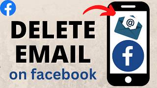 How to Remove Email Address on Facebook  Delete Email in Facebook [upl. by Kerwin]