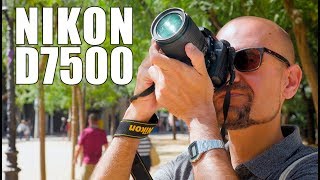 Nikon D7500 REVIEW en español [upl. by Ylahtan]