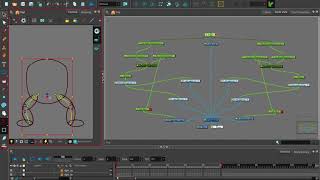 Toon Boom Harmony 17 simple IK Rig with 2 Points Constraints [upl. by Kcitrap349]