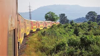 Fantastic Konkan Railway Journey  Goa to Mumbai on board the Double Decker AC Express [upl. by Eyllib]