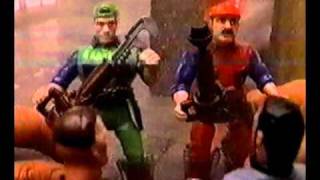 Super Mario Bros Movie ERTL Action Figure Commercial 1993 [upl. by Sayed862]