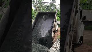 Unloading sand from Small Jeep  valmakry Dumbing sand simply jeep sand viralvideo shortfeed [upl. by Ehtyaf]