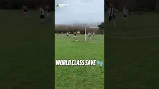 THATS WORLD CLASS SON grassrootsfootball sundayleague football gkunion goalkeeper worldie [upl. by Enyar]