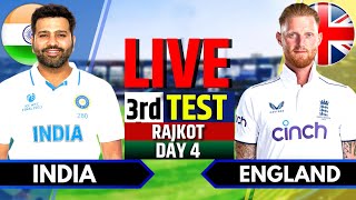 India vs England 3rd Test  India vs England Live  IND vs ENG Live Score amp Commentary Session 2 [upl. by Idissac742]