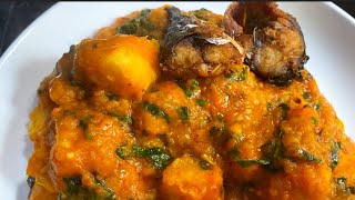 Nigerian Yam Porridge  ASARO Recipe  yam pottage Recipe [upl. by Quint831]