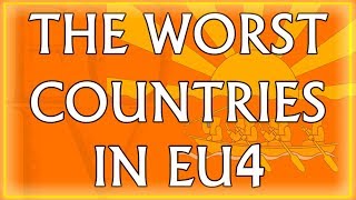 Top 10 Worst Countries in EU4 [upl. by Sadnac]