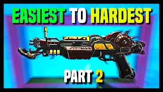 Every FREE WONDER WEAPON Easiest to Hardest in Cod Zombies Part 2 of 2 [upl. by Priest]