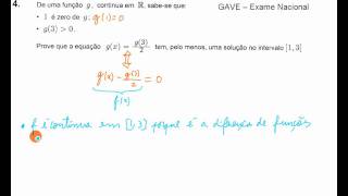 Teorema de Bolzano  Matemática 12º Ano [upl. by Zwart]