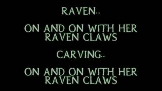 Moonspell  Raven Claws Lyrics [upl. by Yesdnil]