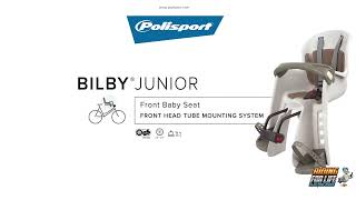 Polisport BILBY Junior Front Head tube fitting [upl. by Dagall]