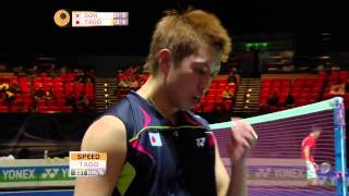 YONEX ALL ENGLAND BADMINTON CHAMPIONSHIPS 2014 MSQF [upl. by Eima]