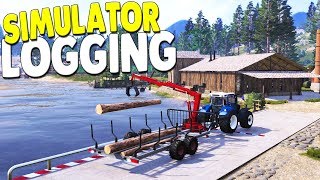 NEW Logging Simulator Building Lumber Mills amp MORE  Lumberjacks Dynasty Tycoon Gameplay [upl. by Eva]