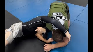 Glyn Powditch Seminar 18 Guard Passing Cross Sides Bottom Headlock Defense [upl. by Riley]