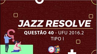 Questão 40  UFU 20162 Relações Métricas em Triângulo Retângulo [upl. by Kinney341]