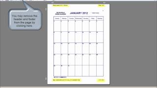 The NoFrills Printable Calendar  How To Print Our Calendars in Portrait and Landscape Mode [upl. by Vowel570]