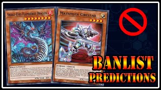 Master Duel Banlist Predictions SnakeEyes Too Much [upl. by Reube]