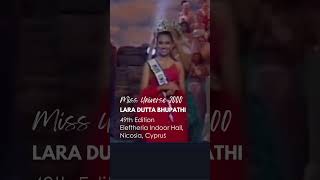 Celebrating Lara Dutta’s Miss Universe 2000 Win On Her 46th Birthday [upl. by Flip]