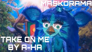 Spirrevippen sings “Take On Me” by aha  MASKORAMA SEASON 4 EPISODE 2 [upl. by Oria]