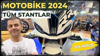 Motosiklet Fuarı Tüm Yeni Modeller Tek Parça  Kolaçan Motobike 2024 Tam Tur [upl. by Nerok945]