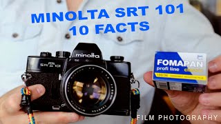 10 facts about the Minolta SRT 101 and Fomapan Images [upl. by Idzik932]