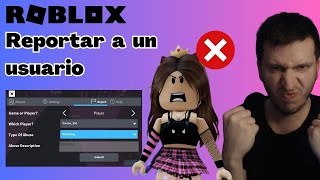 🚨 Cómo Reportar a un Usuario en Roblox [upl. by Amimej]