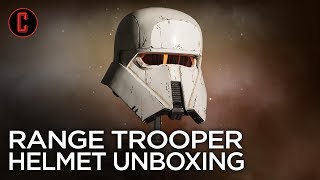 Solo A Star Wars Story Range Trooper Helmet Unboxing [upl. by Marjory108]