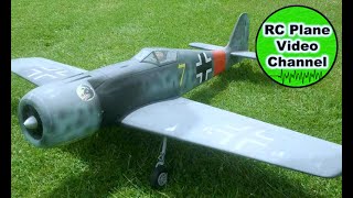 Focke Wulf FW190 Turbojet  Aerotech  1290mm  JetFan 90mm EDF  MSG Stiftland  Tobi HD [upl. by Eusassilem]