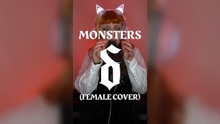 Female metal vocalist sings MONSTERS  Shinedown Shorts [upl. by Antons]