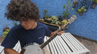 Books  Caamp  Banjo Cover With TABS  El Niño Banjo [upl. by Anifad357]