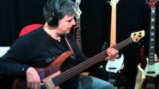 Vacanze romane by MATIA BAZAR fretless bass line by Rino Conteduca with bass STATUS S1 [upl. by Jeana]