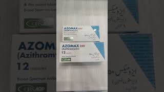 Azomax Capsules 250mg Azomax Tablets 500mg   azithromycin [upl. by Yrnehnhoj821]