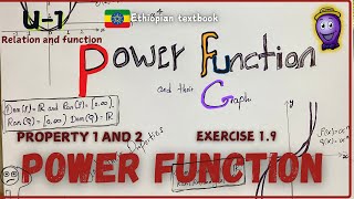 💡Grade 11 unit 1 POWER FUNCTION Property 1 and 2   Exercise 19 [upl. by Nihsfa]