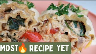 How To Make The Easiest Cheesiest Lasagna Ever  Delish Insanely Easy [upl. by Secunda216]