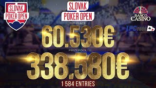 🎥 SPTV LIVE Szlovák Poker Open döntő nap [upl. by Nilson545]