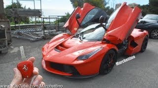 LaFerrari vs Ferrari Enzo Onboard  Engine Sound Comparison [upl. by Couture334]