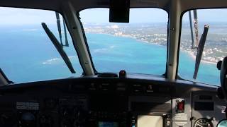 Landing at Nassau in a LeAir Embraer 110 [upl. by September]