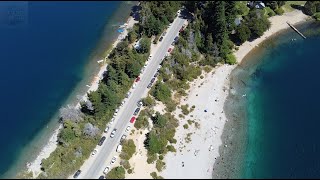 Como llegar a la playa Sin Viento en Bariloche [upl. by Hgielak]