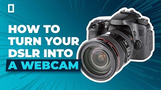 How to turn your DSLR into a Webcam [upl. by Venable]